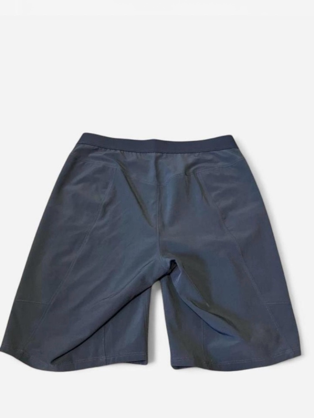 Patagonia Nine Trails Hiking Stretch Shorts Navy with Zip Pockets Women’s Size 4 - Picture 2 of 7